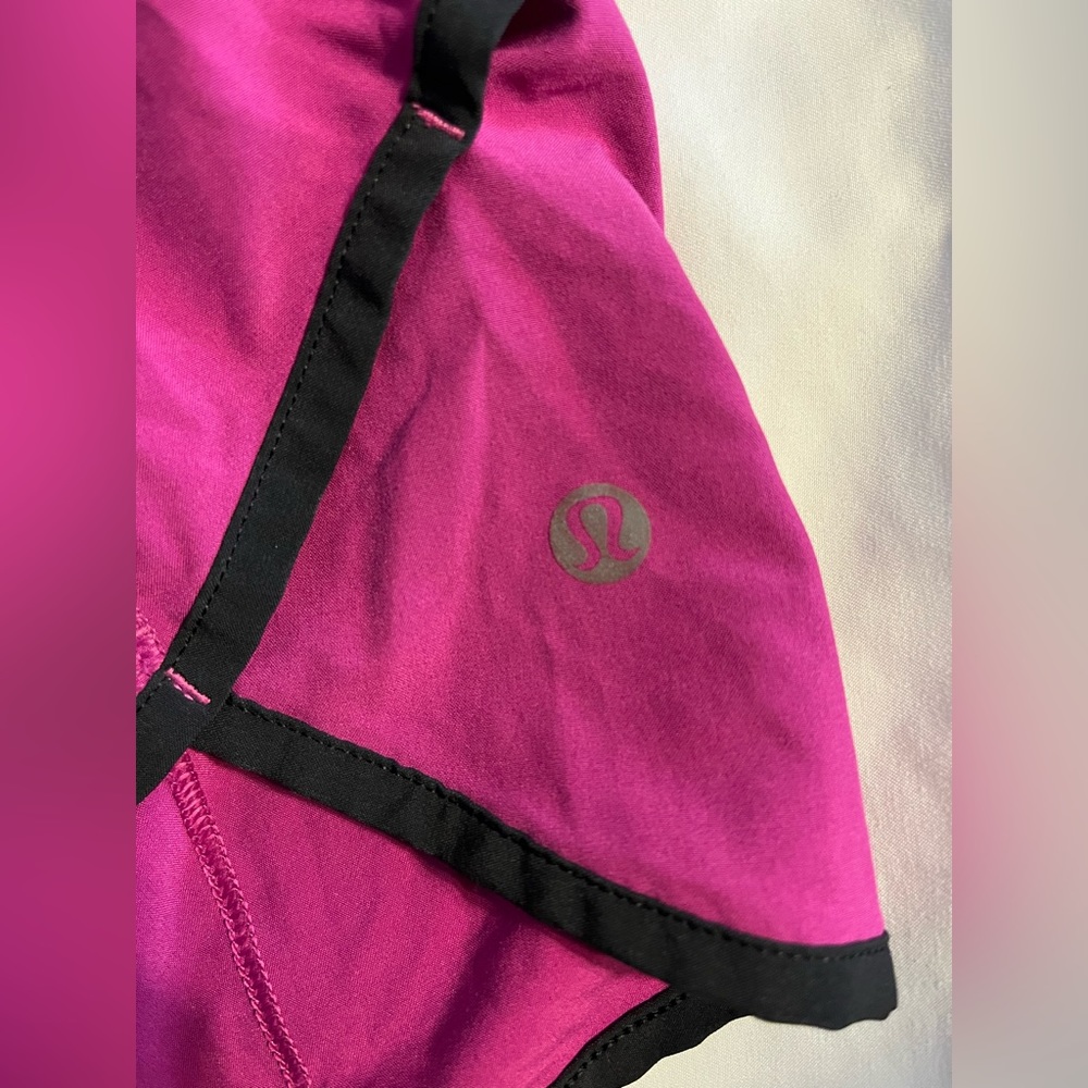 Lululemon Speed Short Size 10 Raspberry Pink - image 8